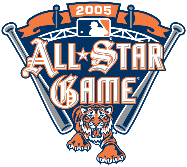 MLB All-Star Game 2005 Alternate Logo v3 iron on heat transfer
